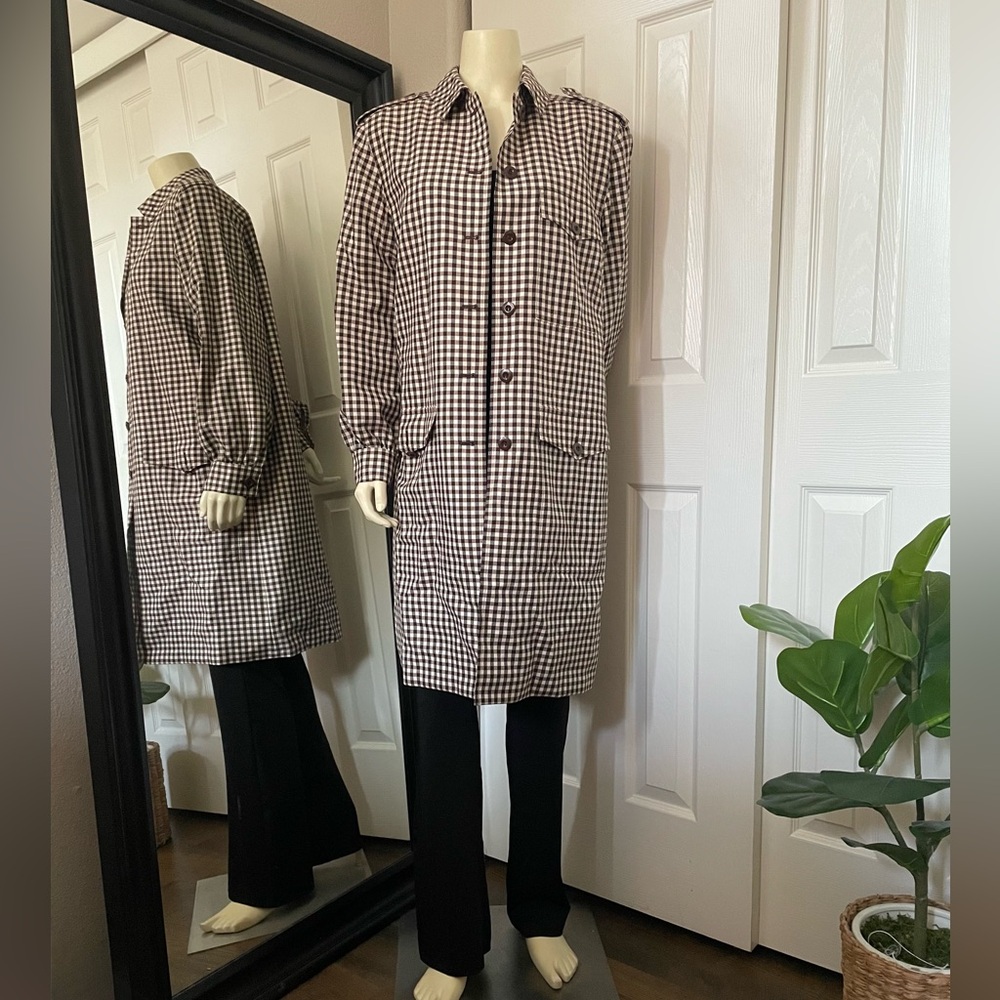 Vintage The Clothes Horse Gingham Jacket